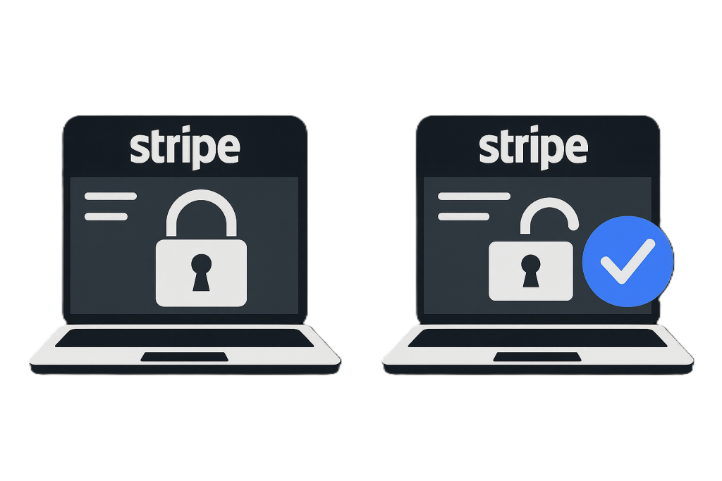 Déblocage de fonds bloqués Stripe avec Fundix